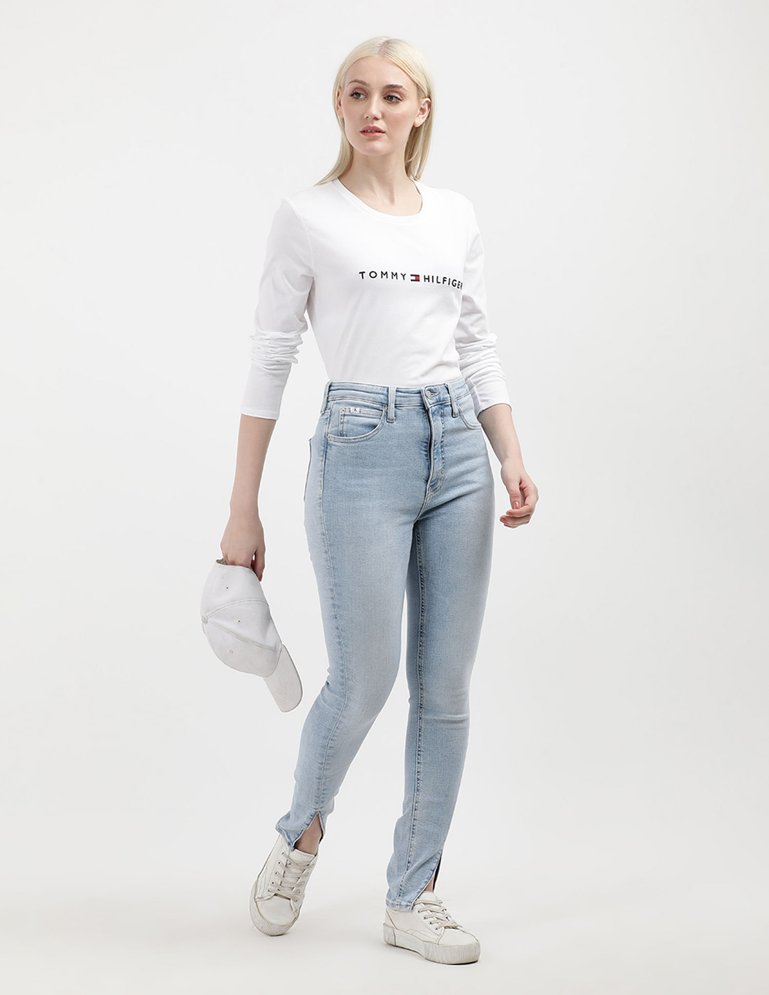 Tommy Hilfiger Brand Embroidered Sherry T-Shirt