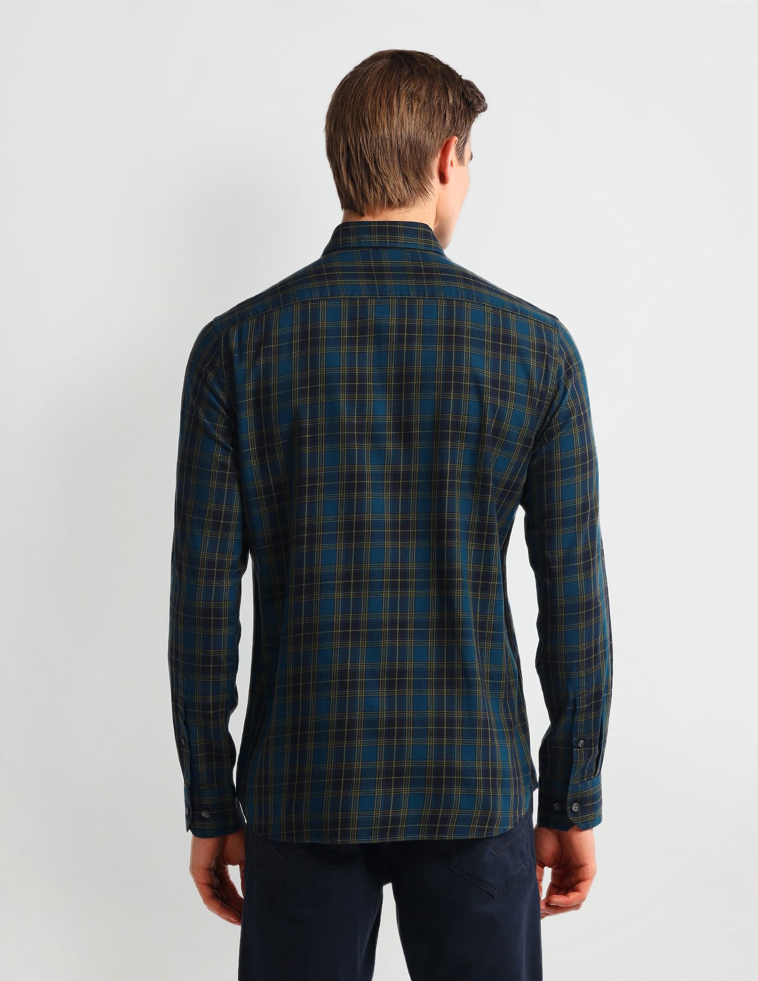 Arrow Sport Tartan Check Cotton Shirt