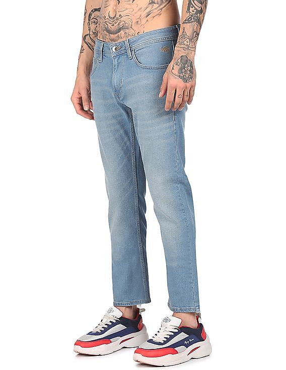 Flying Machine Michael Slim Tapered Fit Mid Rise Jeans