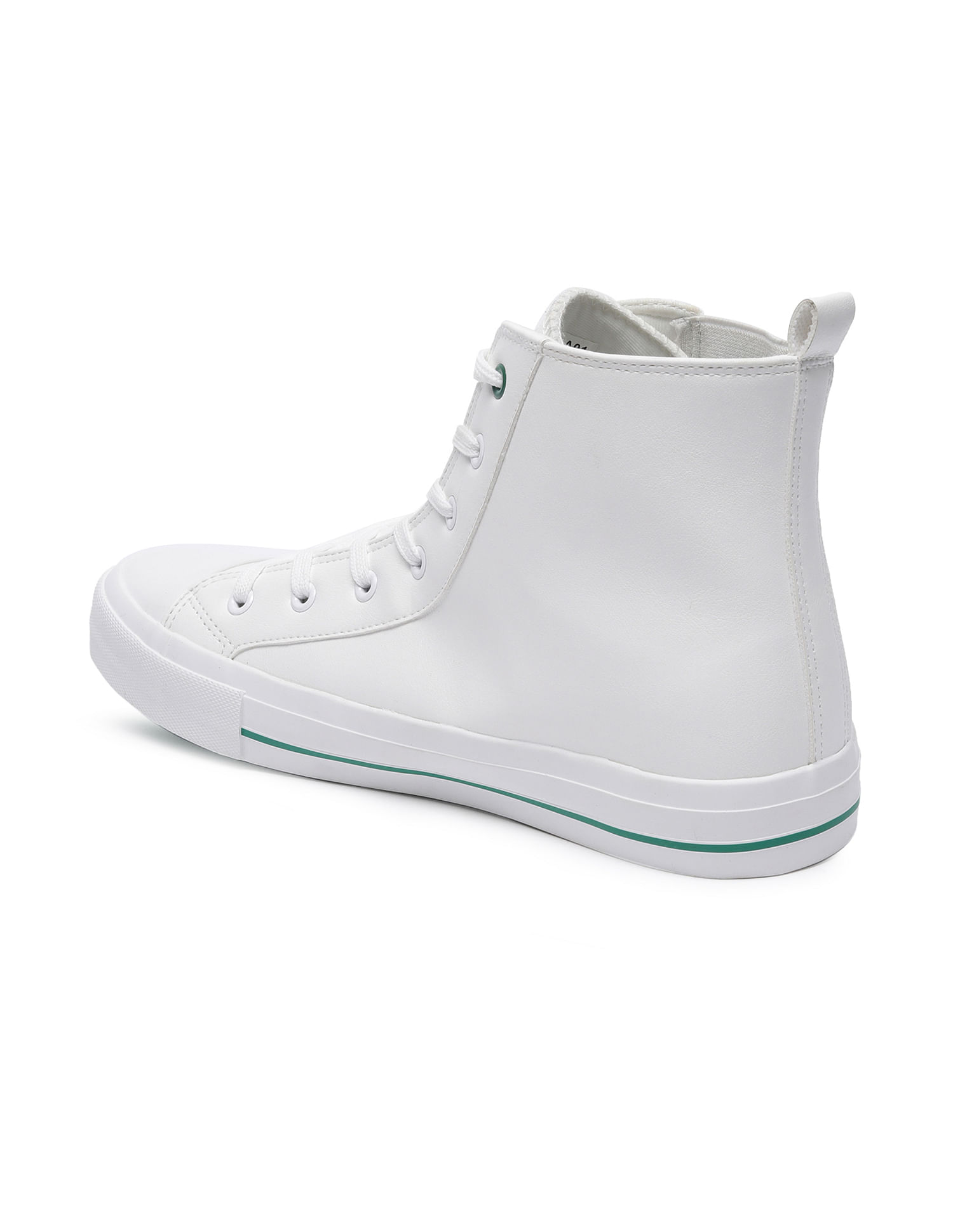 Flying Machine Men High Top Solid Afro Sneakers