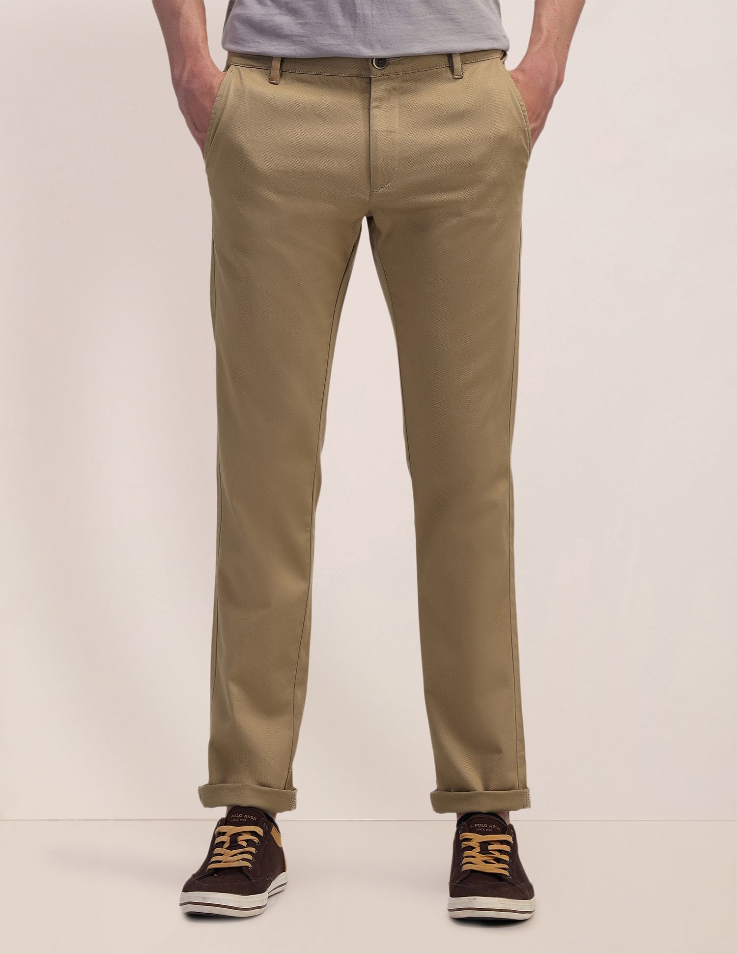 U.S. Polo Assn. Denver Slim Fit Dobby Trousers