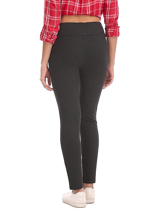 U.S. Polo Assn. Women Super Skinny Elasticized Waist Treggings