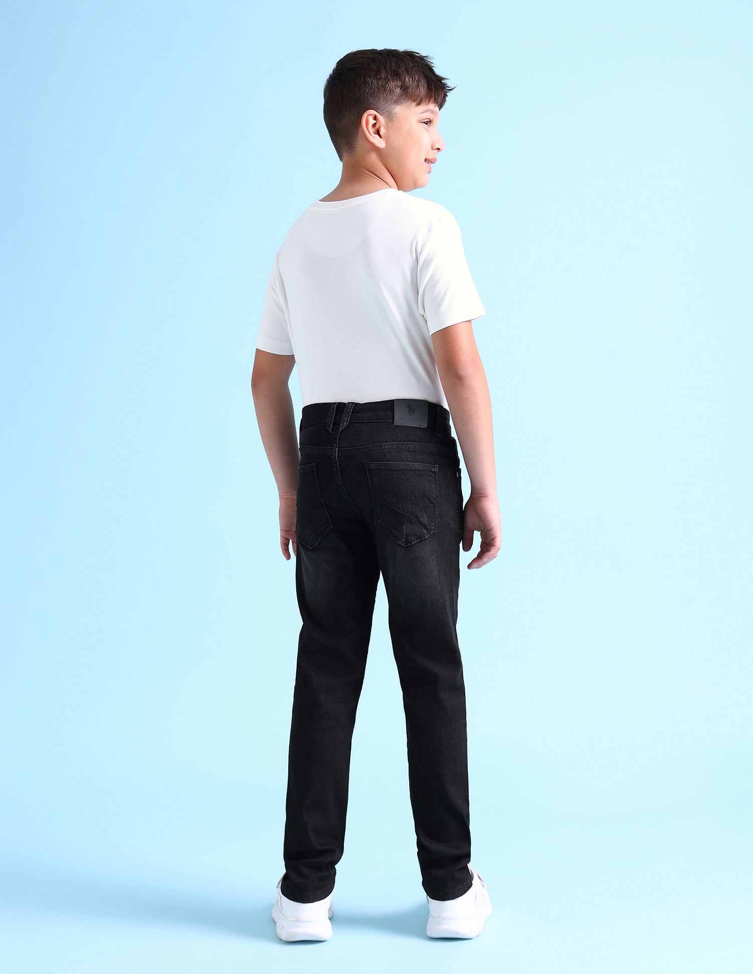 U.S. Polo Assn. Kids Boys Slim Fit Authentic 1890 Jeans