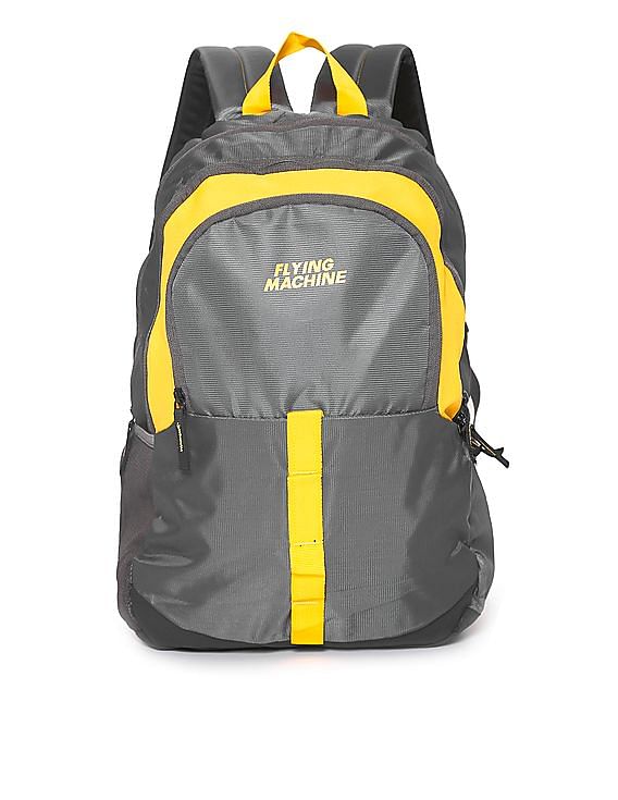 Buy Flying Machine Textured Laptop Backpack NNNOW