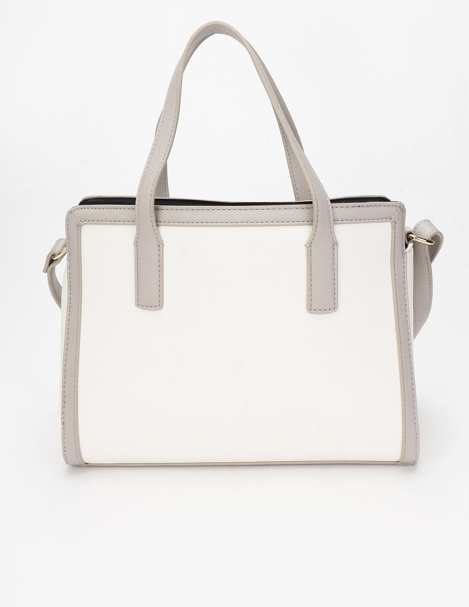 Tommy Hilfiger Solid Brown Pu Hand Bag