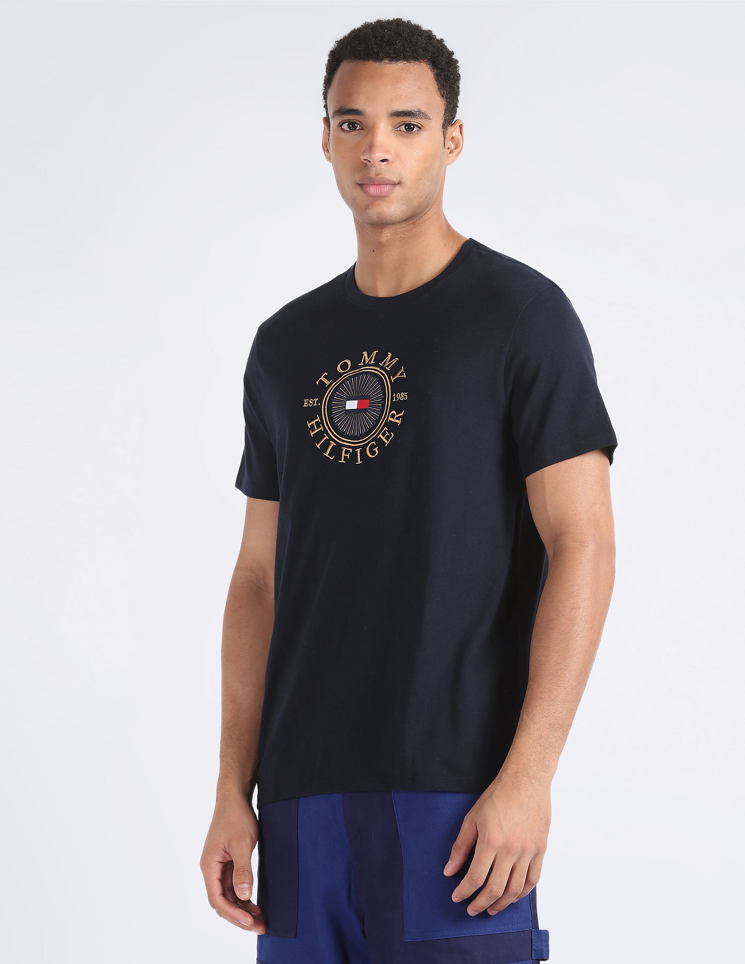 Tommy Hilfiger Crew Neck Cotton Newport T-Shirt