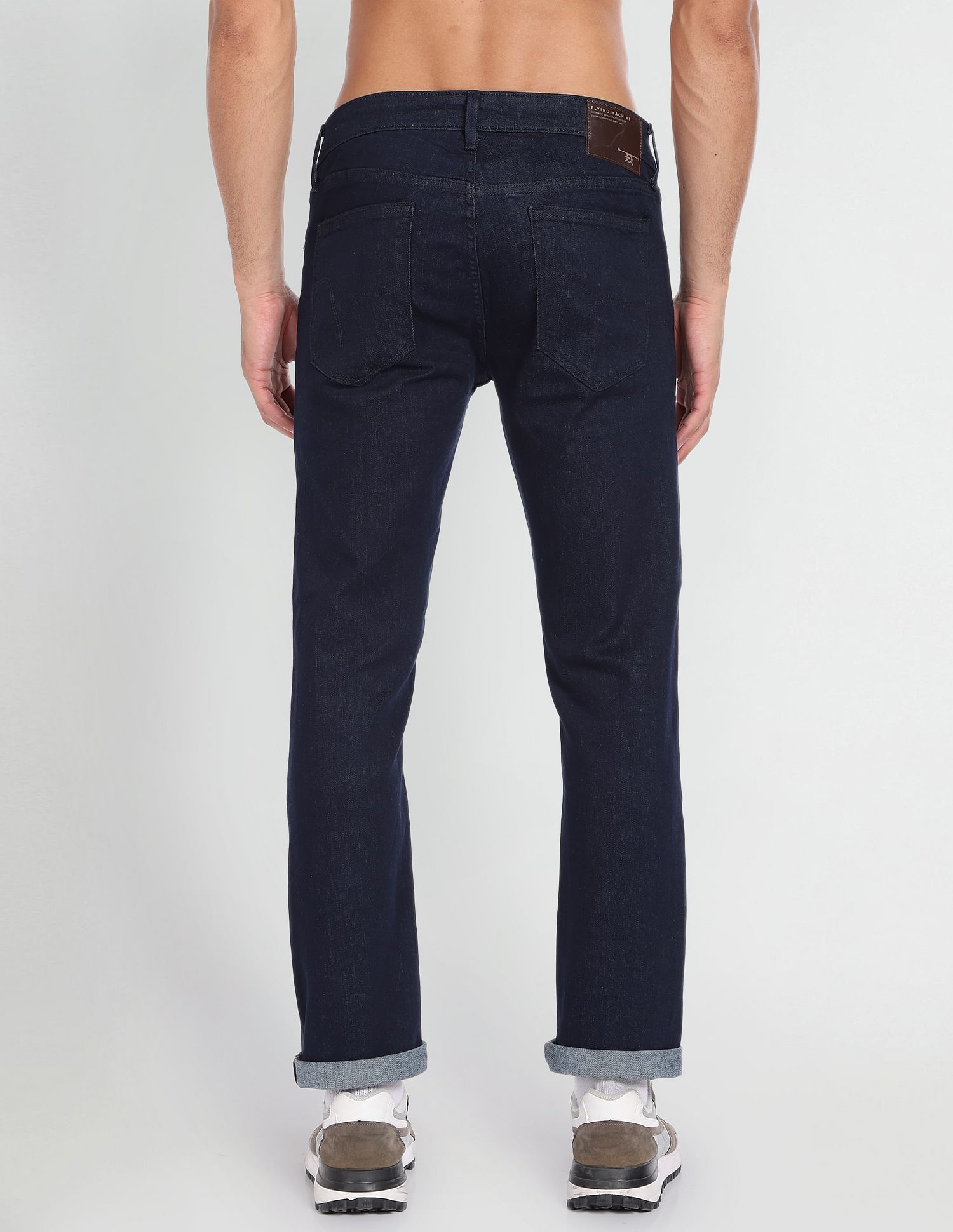 Flying Machine Slim Tapered Fit Rinsed Jeans