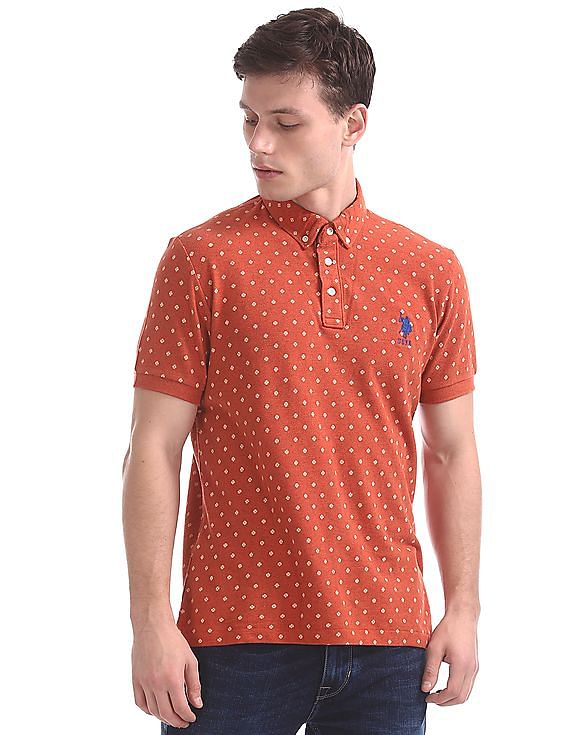 U.S. Polo Assn. Regular Fit Printed Polo Shirt