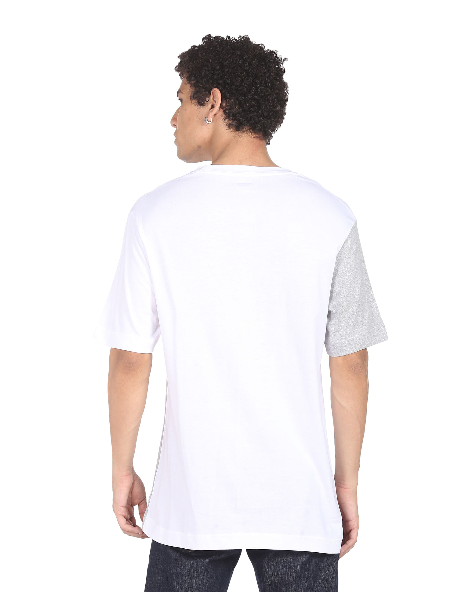 flying machine white t shirt