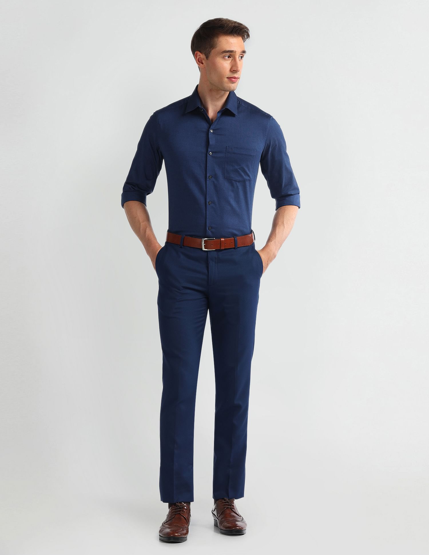 Arrow Cutaway Collar Oxford Shirt