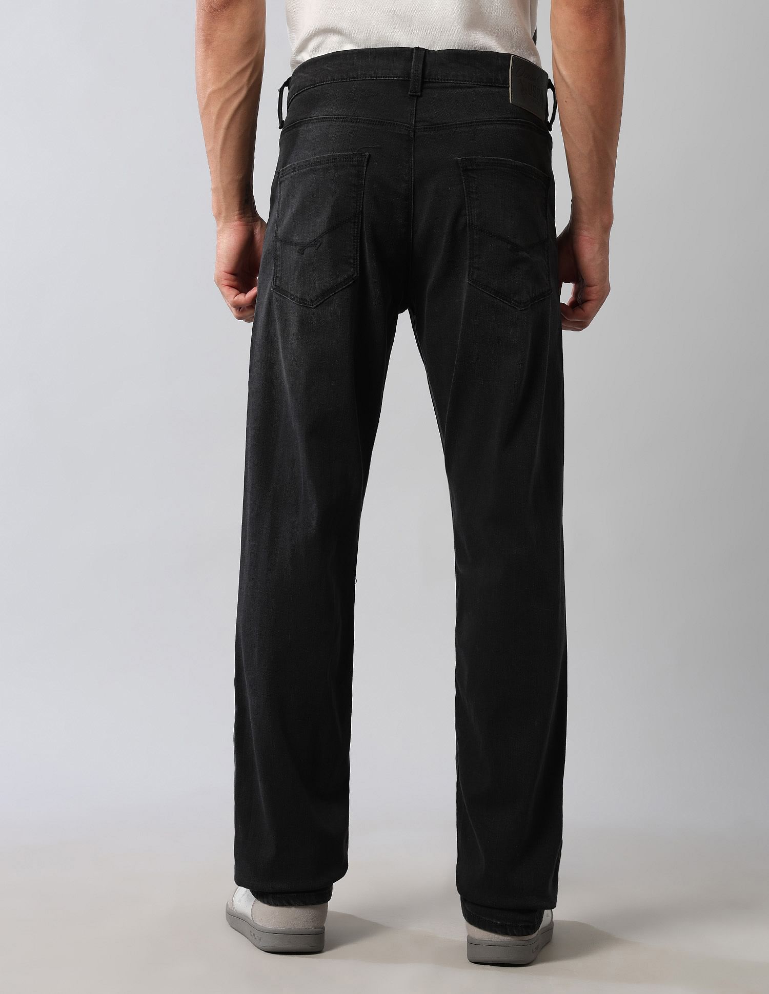 U.S. Polo Assn. Denim Co. Harold Slim Straight Fit Black Jeans