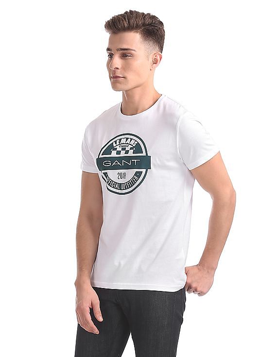 ★MUCENT★ l Logo Signature Man to Man Unisex Buy Men Le Mans Logo Short Sleeve T-Shirt online at NNNOW.com