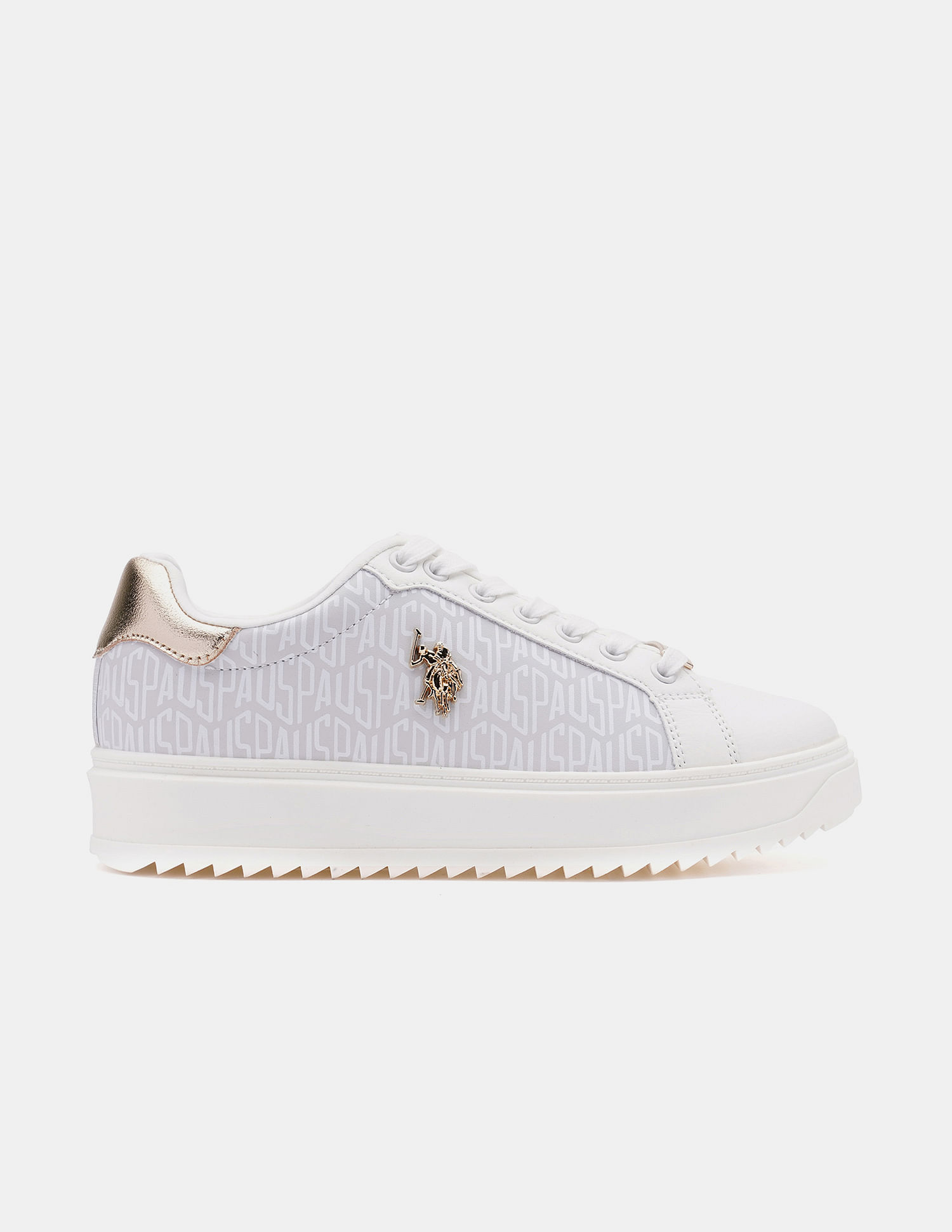 U.S. Polo Assn. Women Narcisa Brand Printed Sneakers