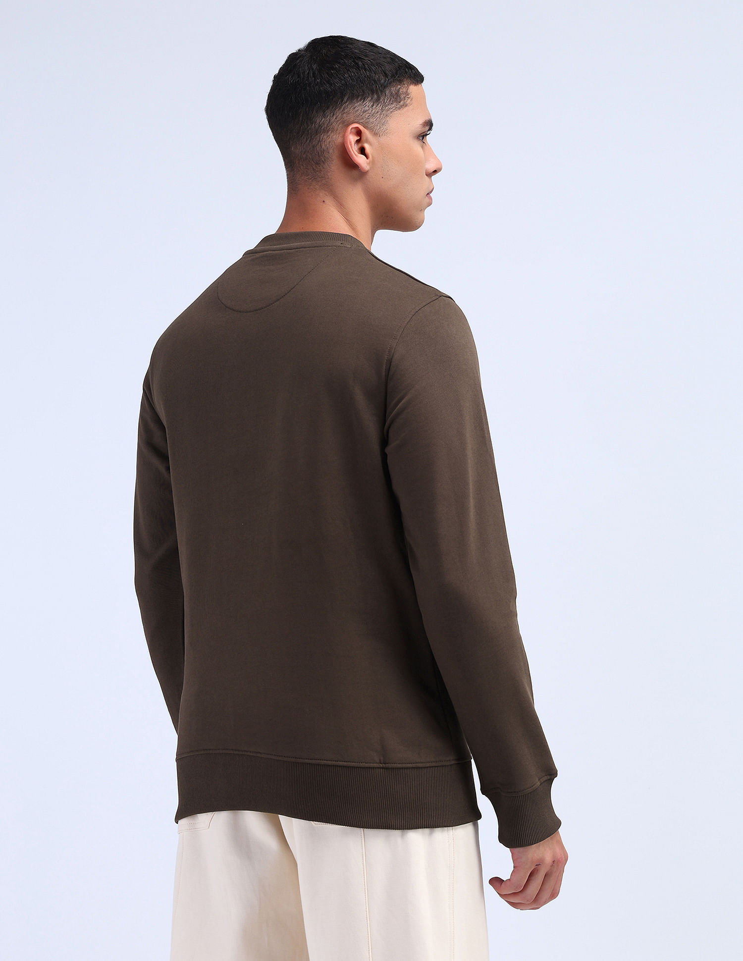 Flying Machine Regular Fit Cotton Sweatshirt