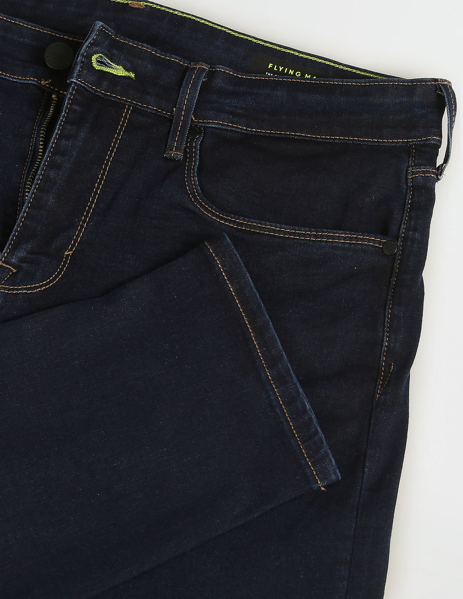 Flying Machine Slim Tapered Fit Mid Rise Jeans
