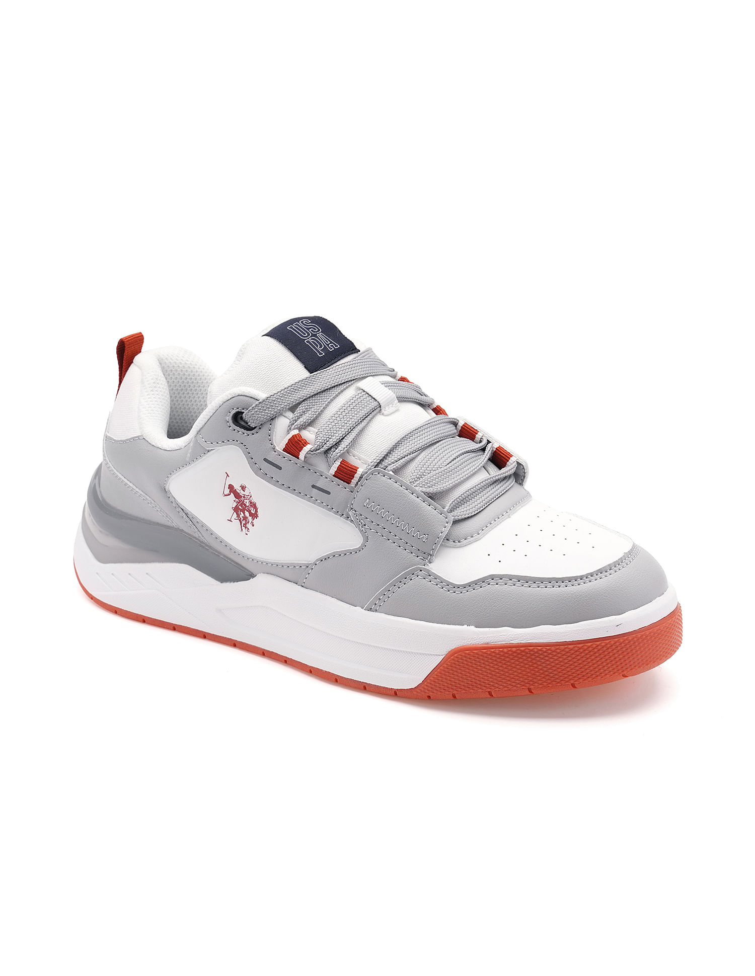 U.S. Polo Assn. Round Toe Colourblocked Vander Sneakers