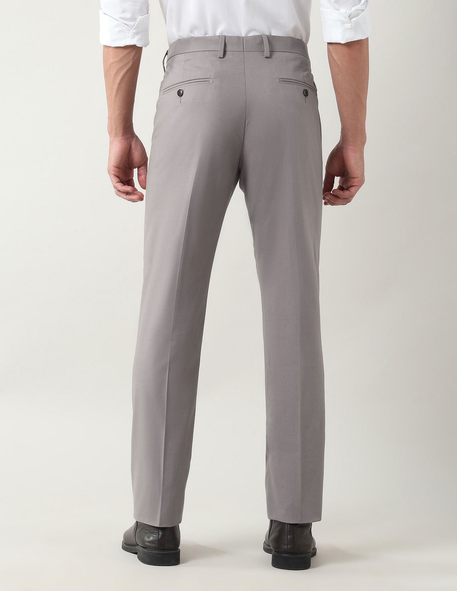 Arrow Mid Rise Regular Fit Trousers