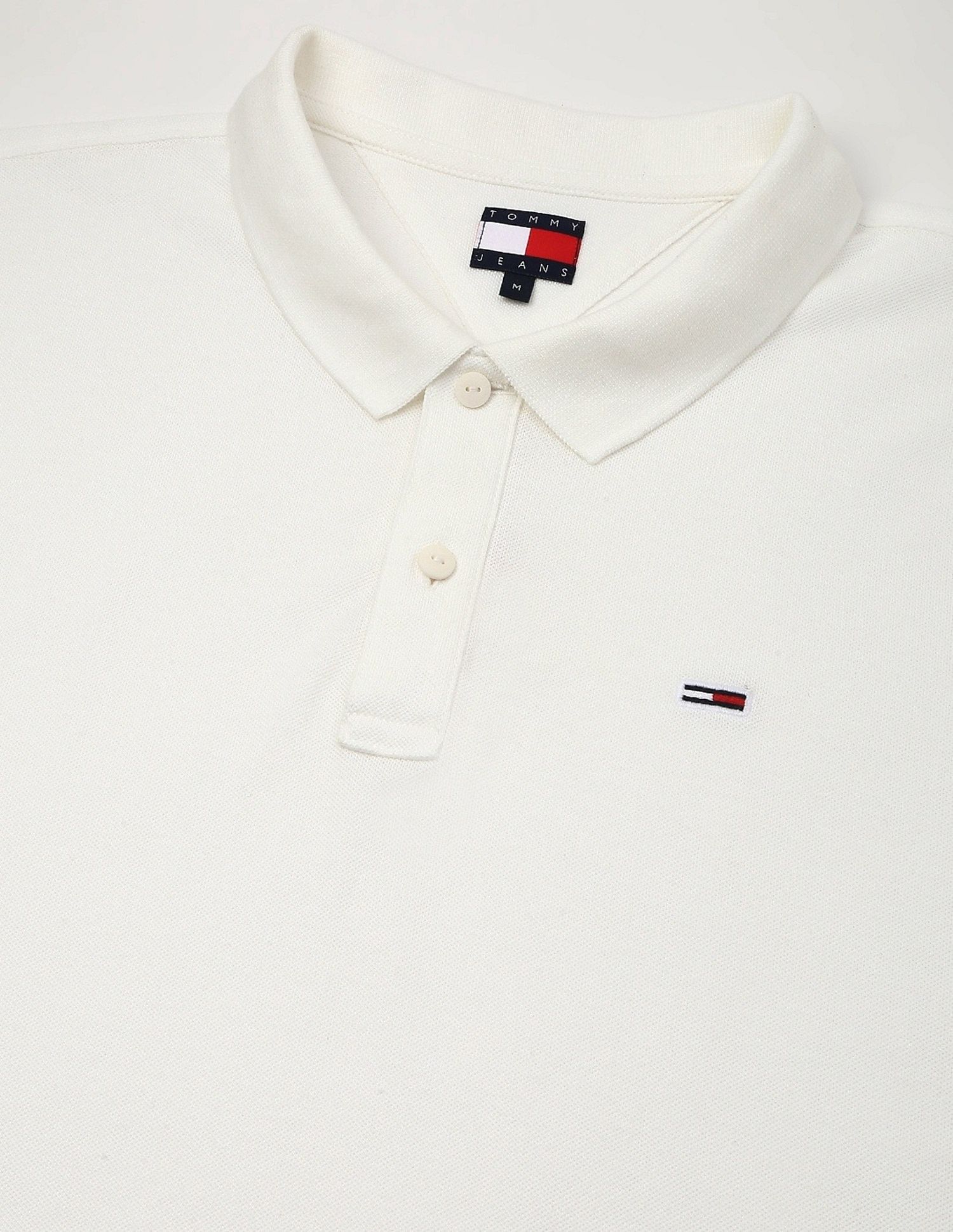 Tommy Hilfiger Solid Slim-Fit Cotton Polo Shirt