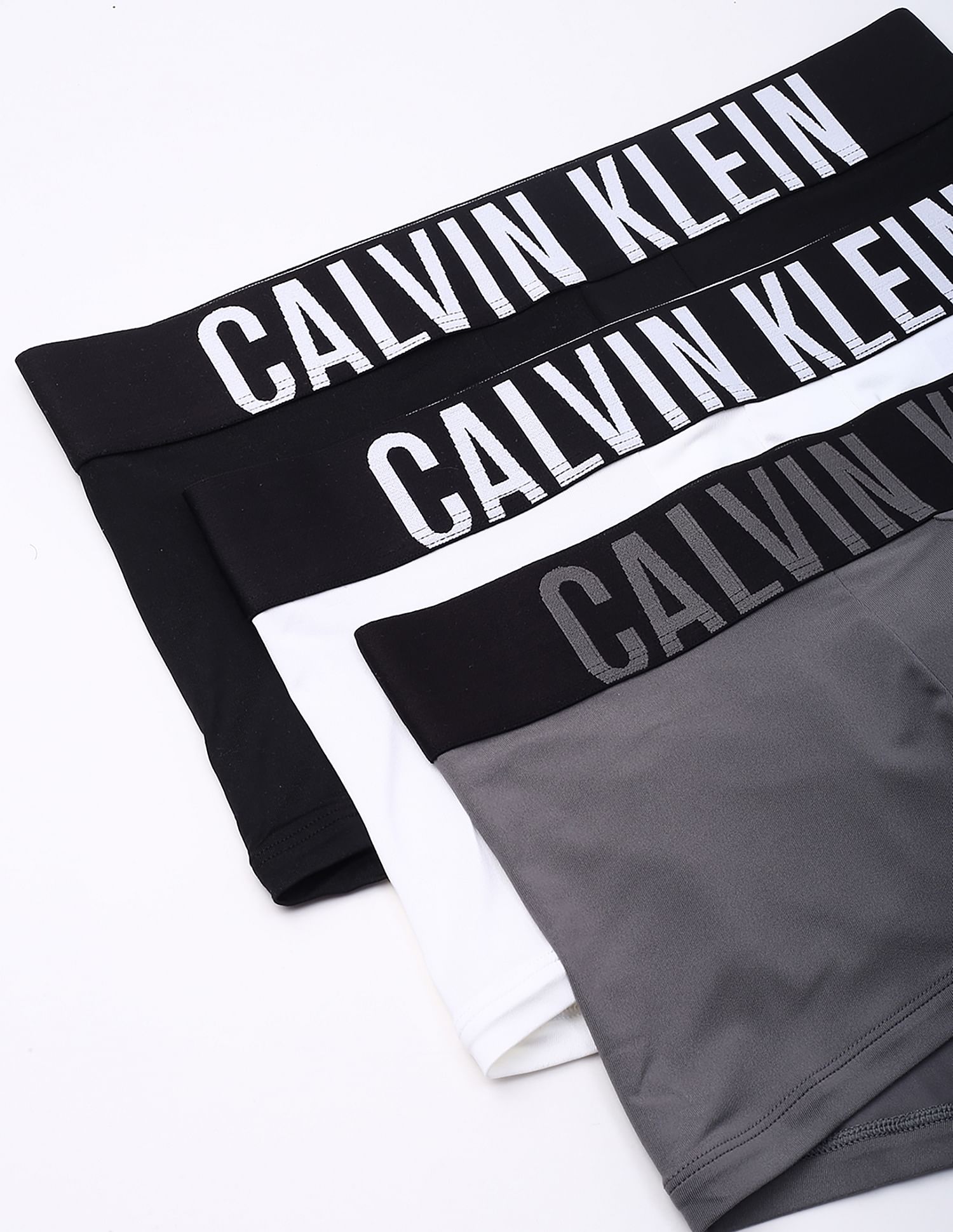 Calvin Klein Underwear Low Rise Solid Trunks : Pack Of 3
