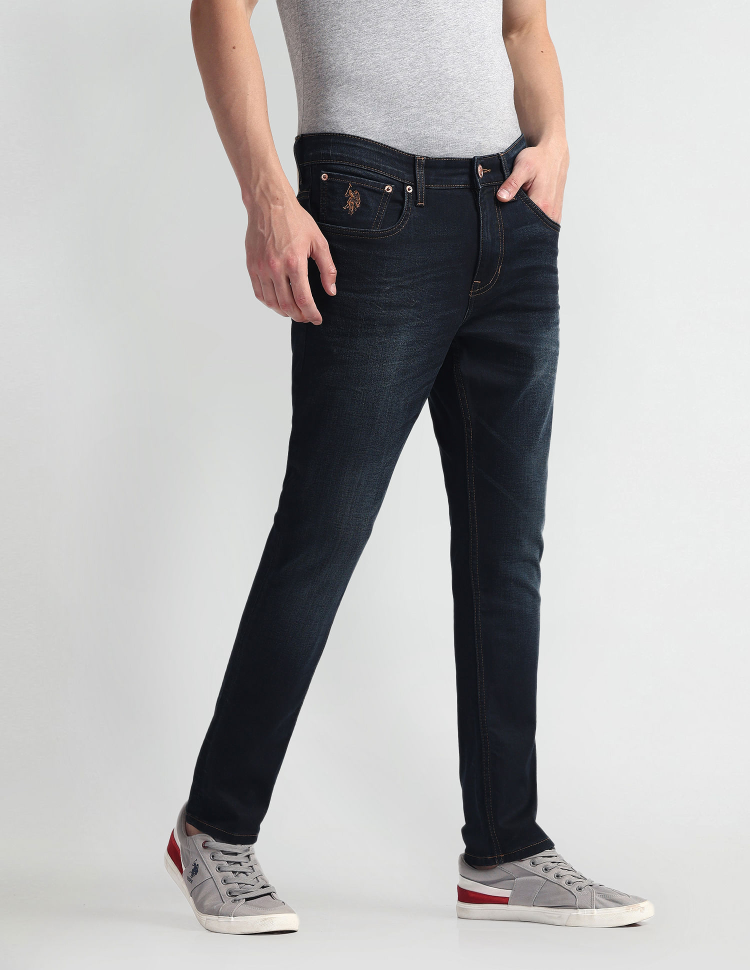 U.S. Polo Assn. Denim Co. Regallo Skinny Fit Blue Jeans