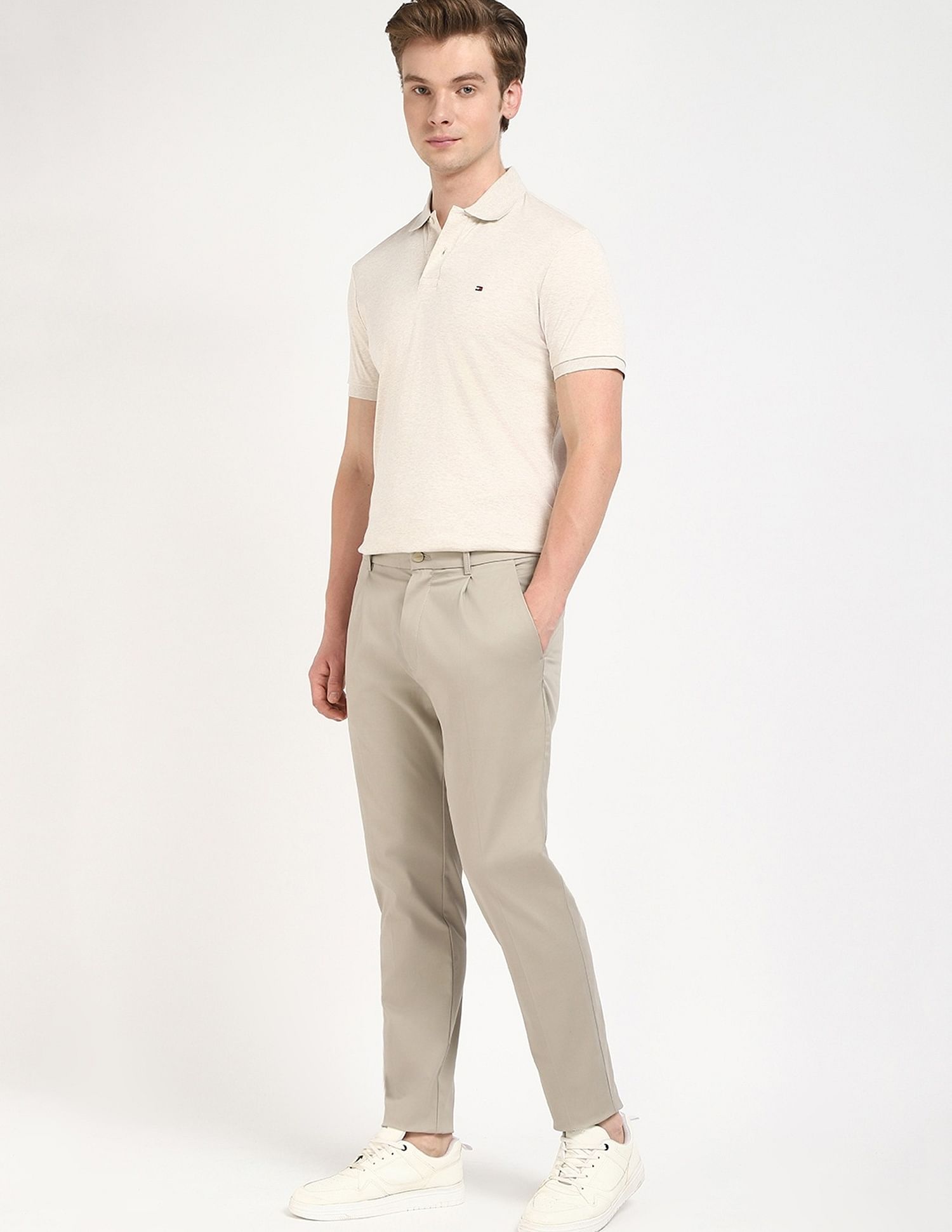 Tommy Hilfiger Printed Regular-Fit Cotton Polo Shirt