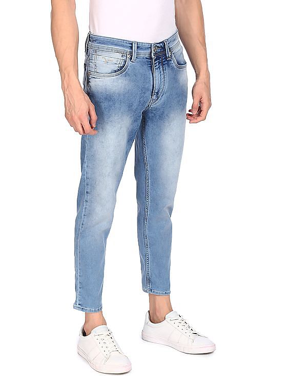 BDG Fixed Waist Stone Wash Denim Cargo Jeans | Urban Outfitters UK