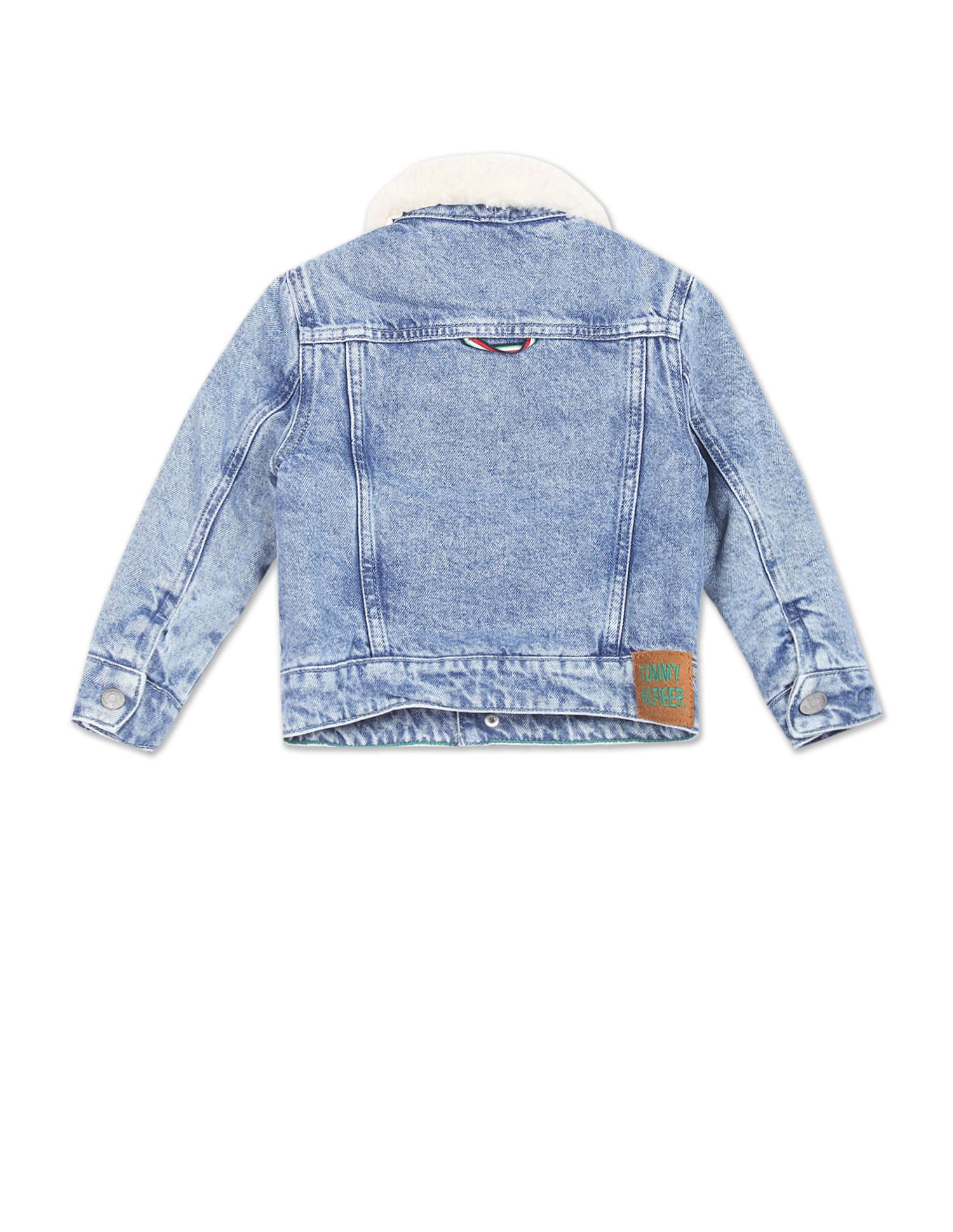 Tommy hilfiger clearance sherpa denim jacket