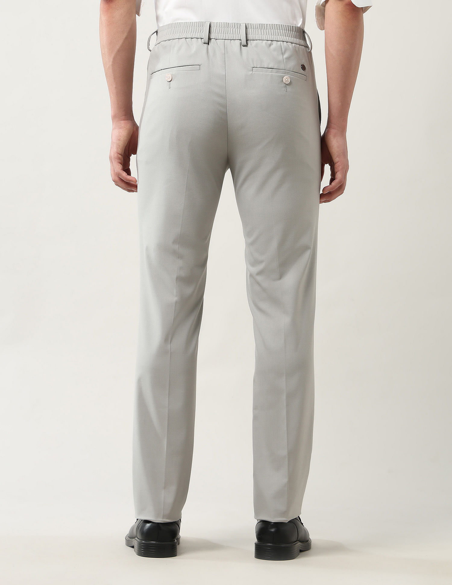Arrow Newyork Mid Rise Bi-Stretch Trousers