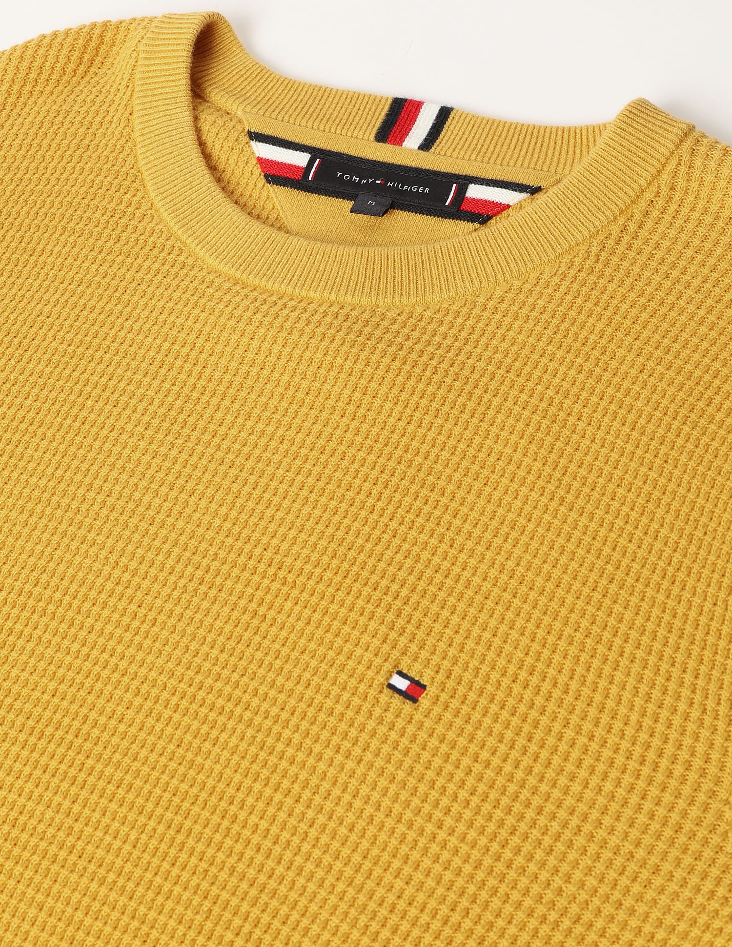 Tommy Hilfiger Refined Structure Organic Cotton Sweater