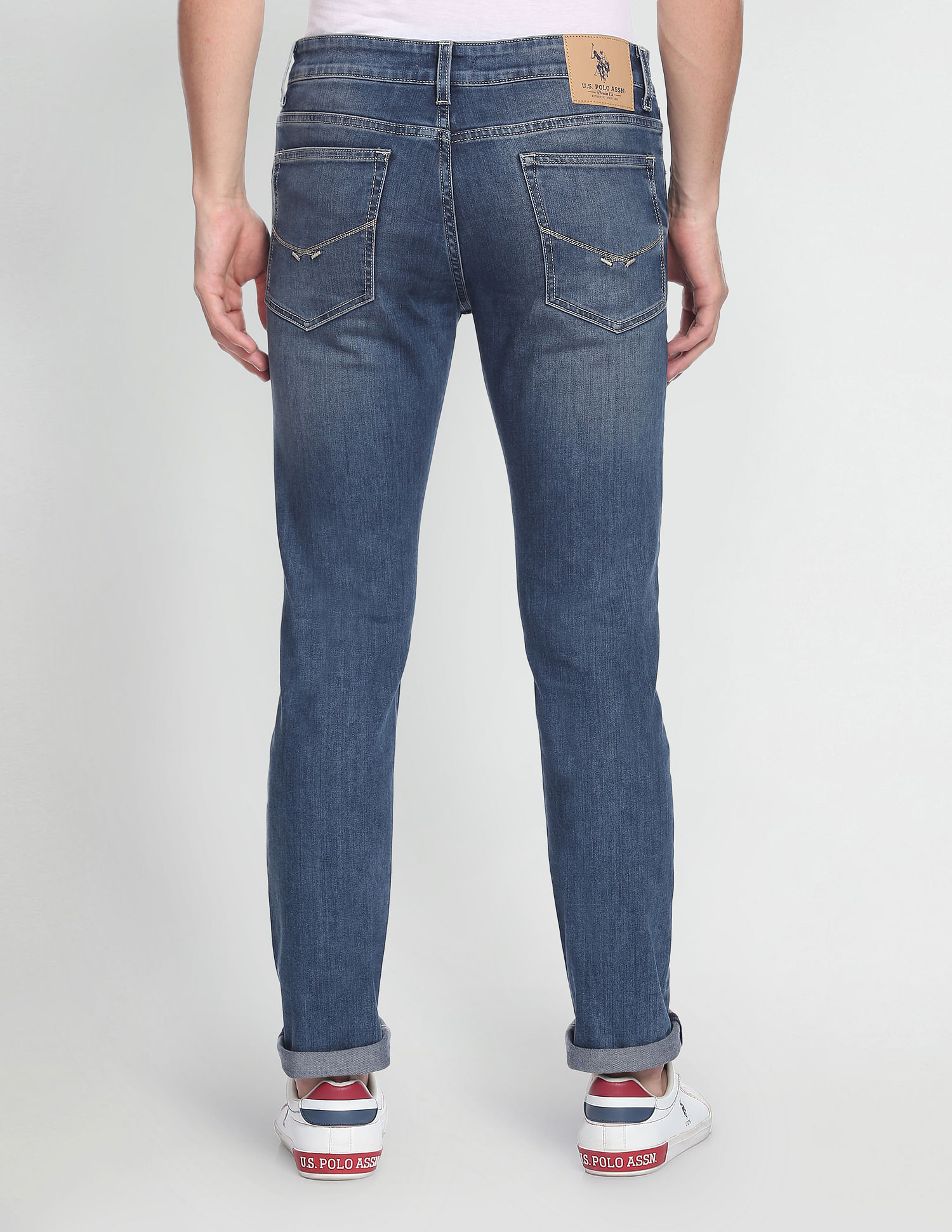 U.S. Polo Assn. Denim Co. Regallo Skinny Fit Blue Jeans
