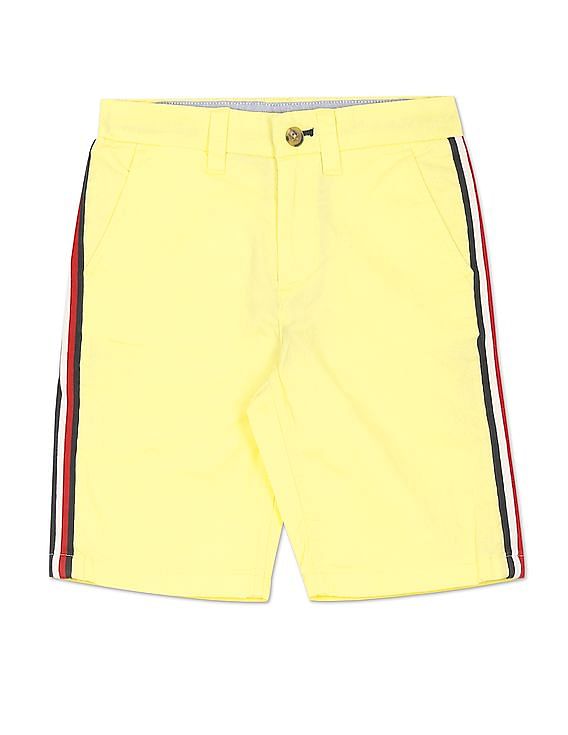 tommy hilfiger tape shorts