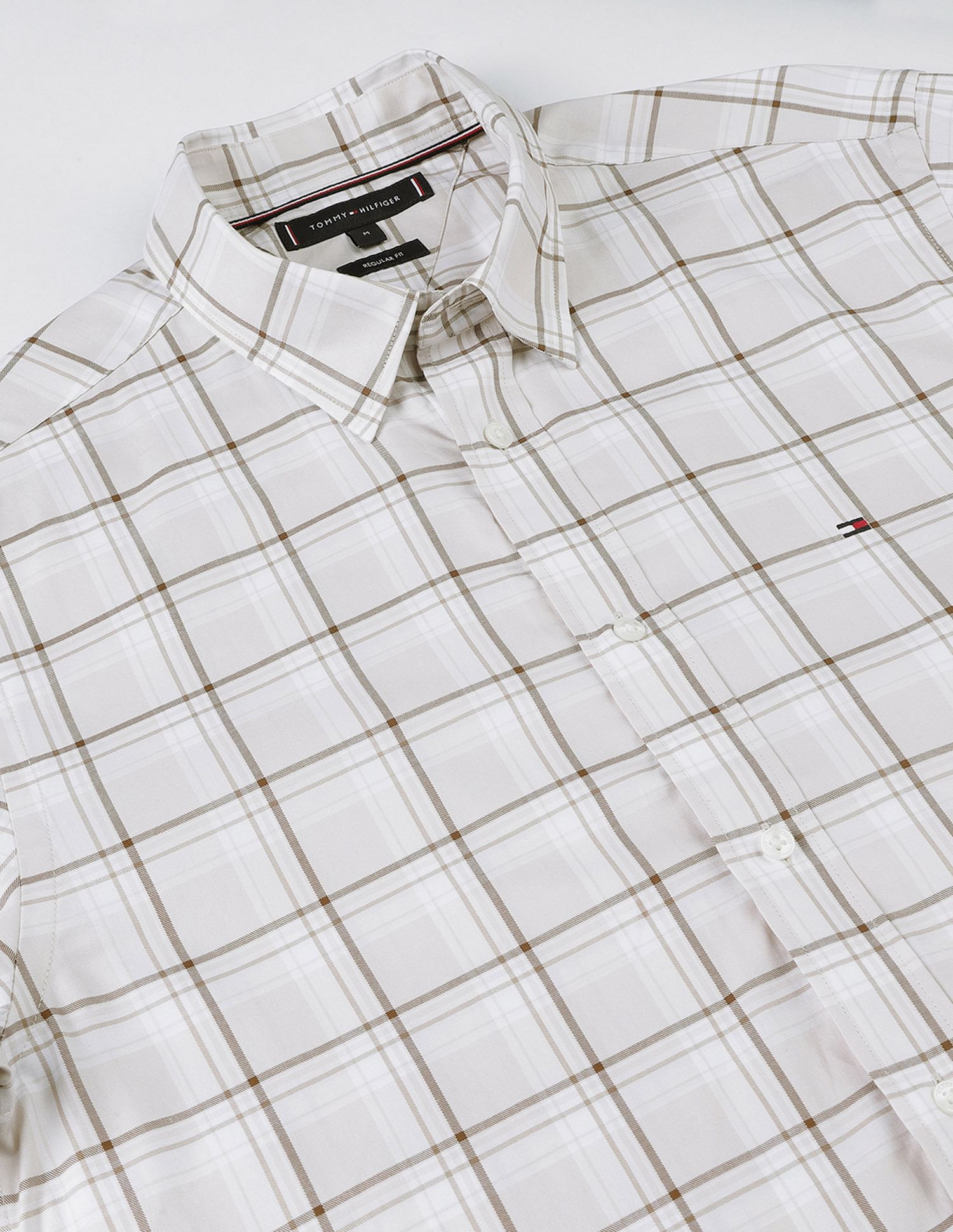Tommy Hilfiger Fine Tartan Checked Shirt