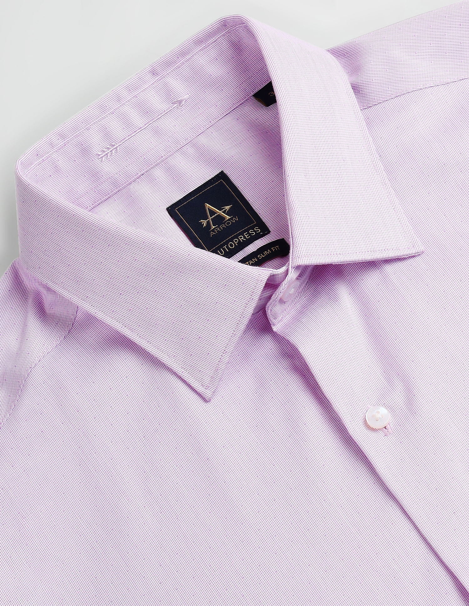 Arrow Manhattan Slim Fit Auto Press Shirt