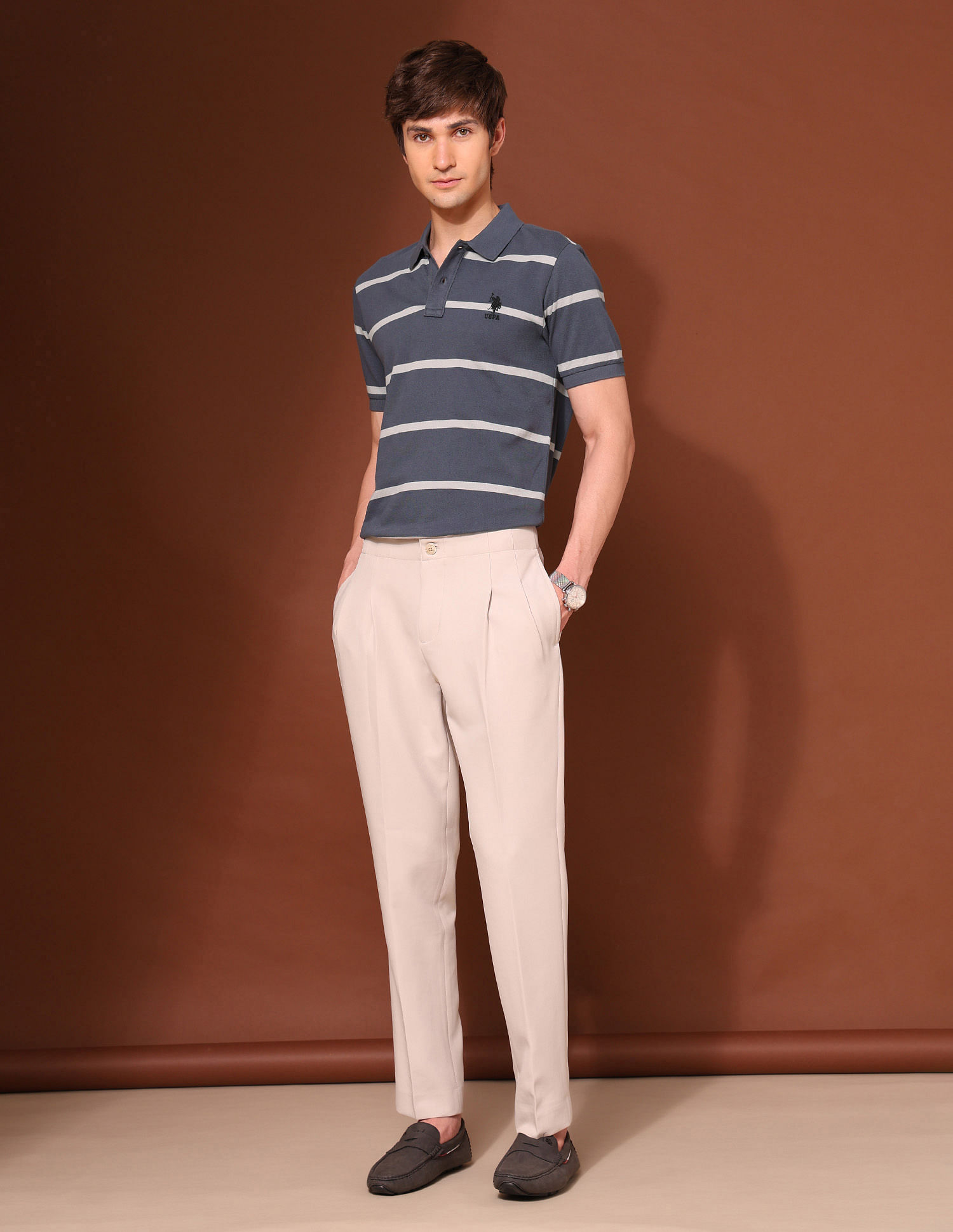 U.S. Polo Assn. Pure Cotton Work And Wander Polo Shirt