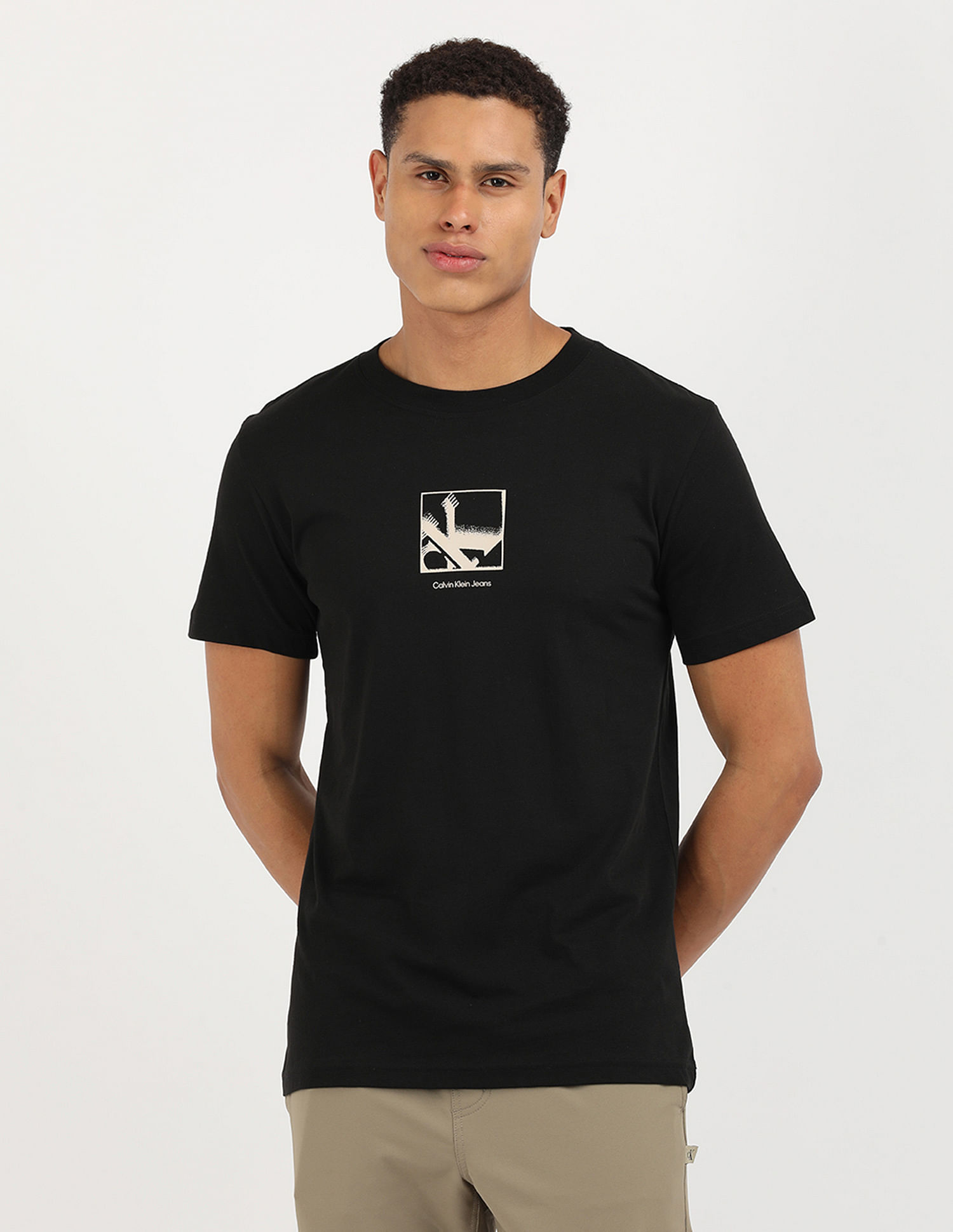 Calvin Klein Jeans Grid Box T-Shirt