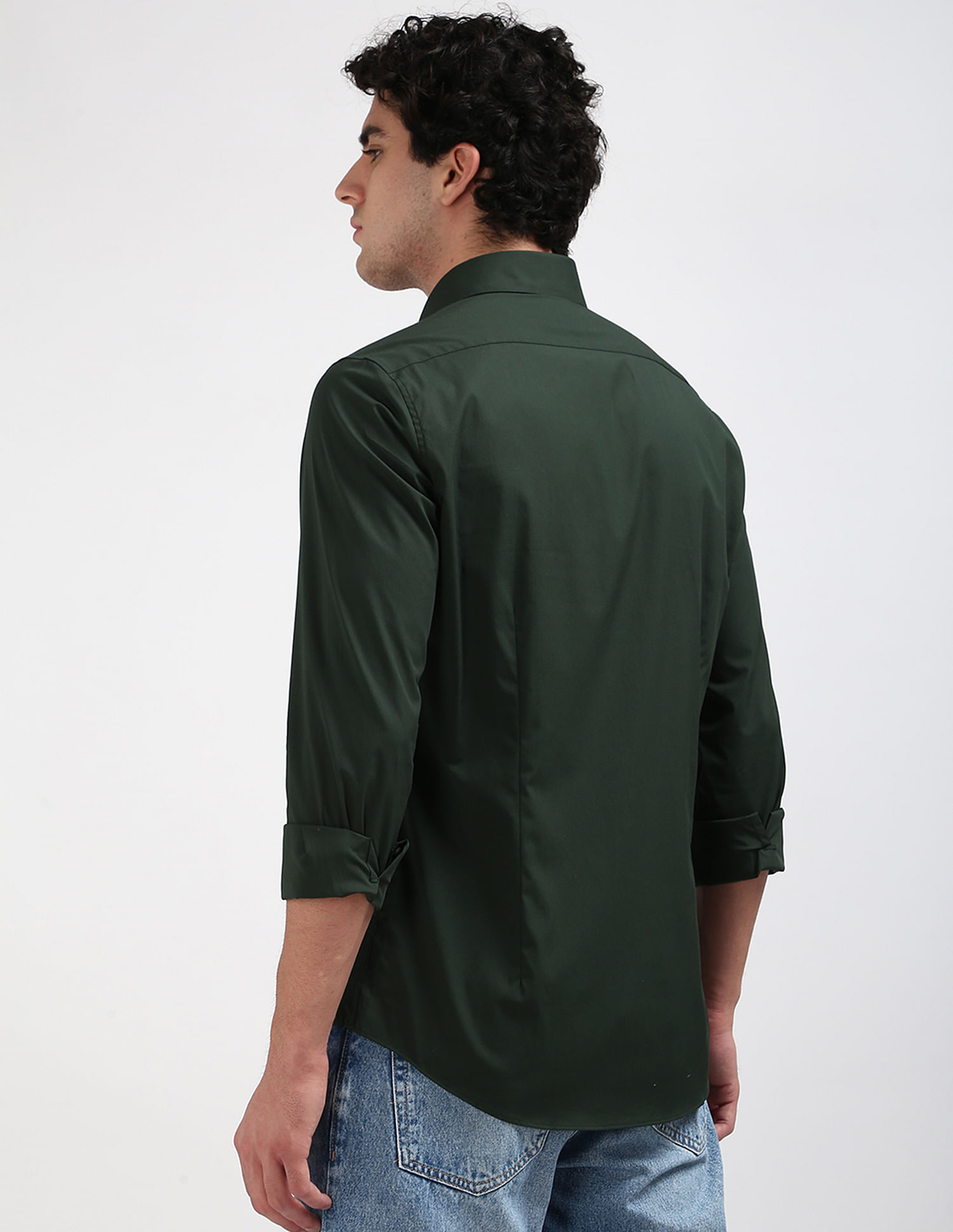 Calvin Klein Jeans Poplin Stretch Slim Fit Shirt