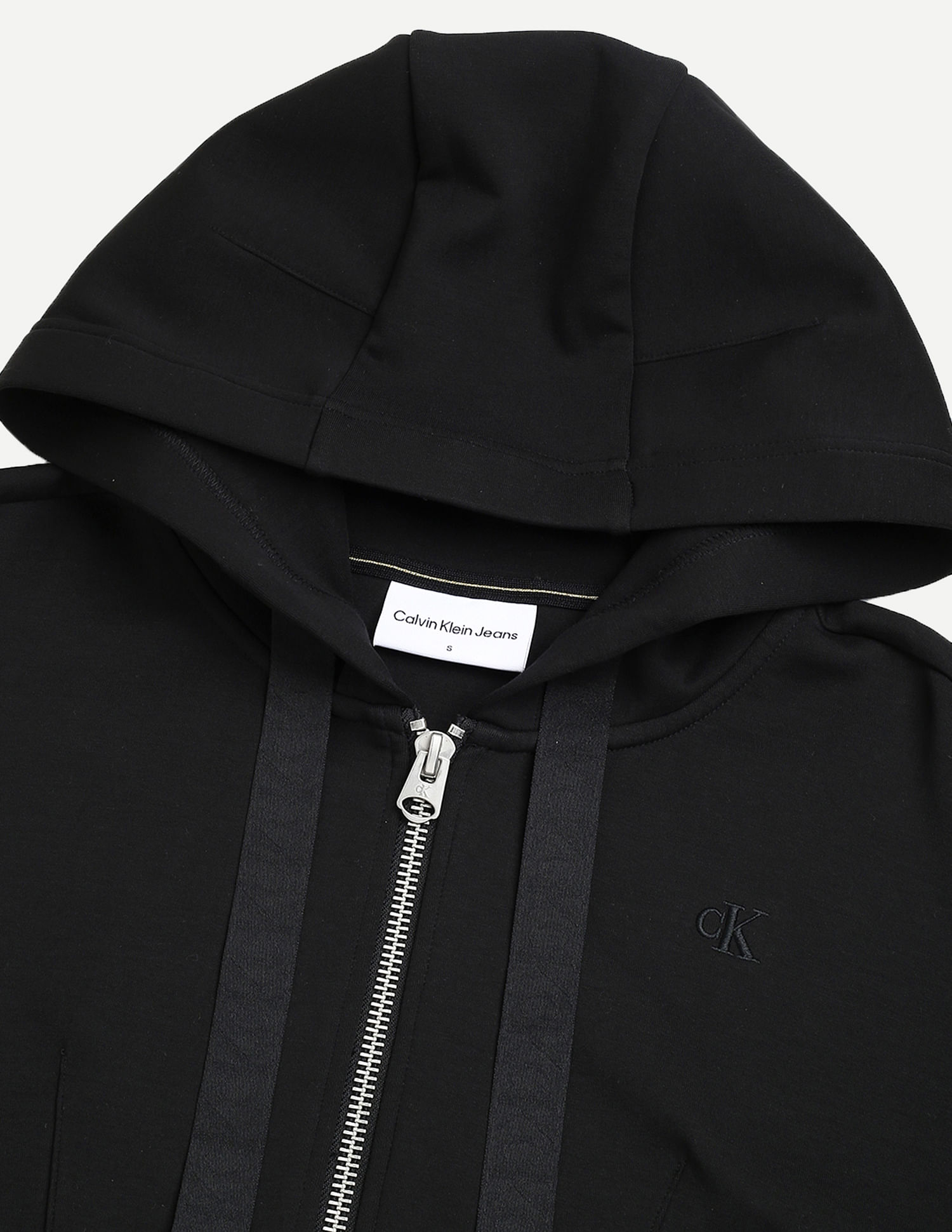 Calvin Klein Double Knit Hooded Sweatshirt