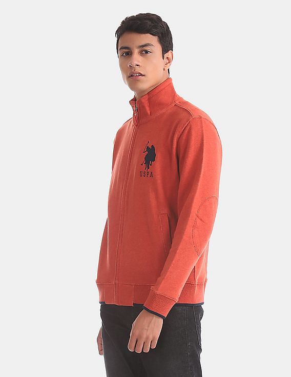 U.S. Polo Assn. Zip Up Full Sleeve Sweatshirt