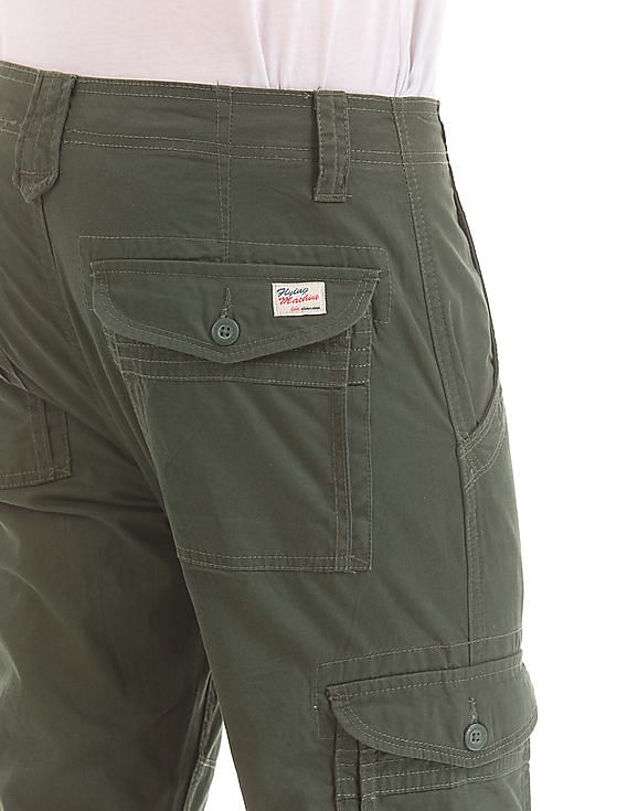 Buy Flying Machine Men Slim Fit Cargo Trousers - Trousers for Men 20043550  | Myntra