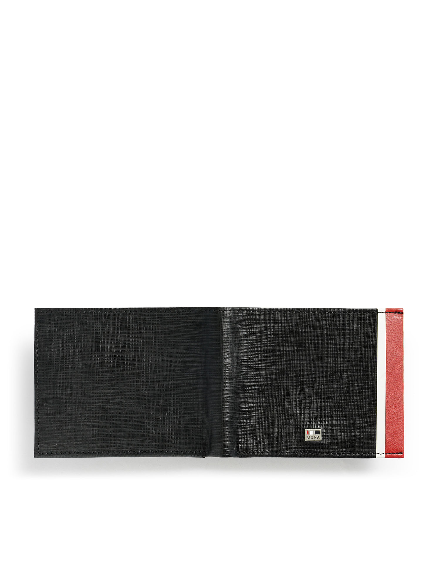 U.S. Polo Assn. Bi-Fold Vertical Stripe Wallet