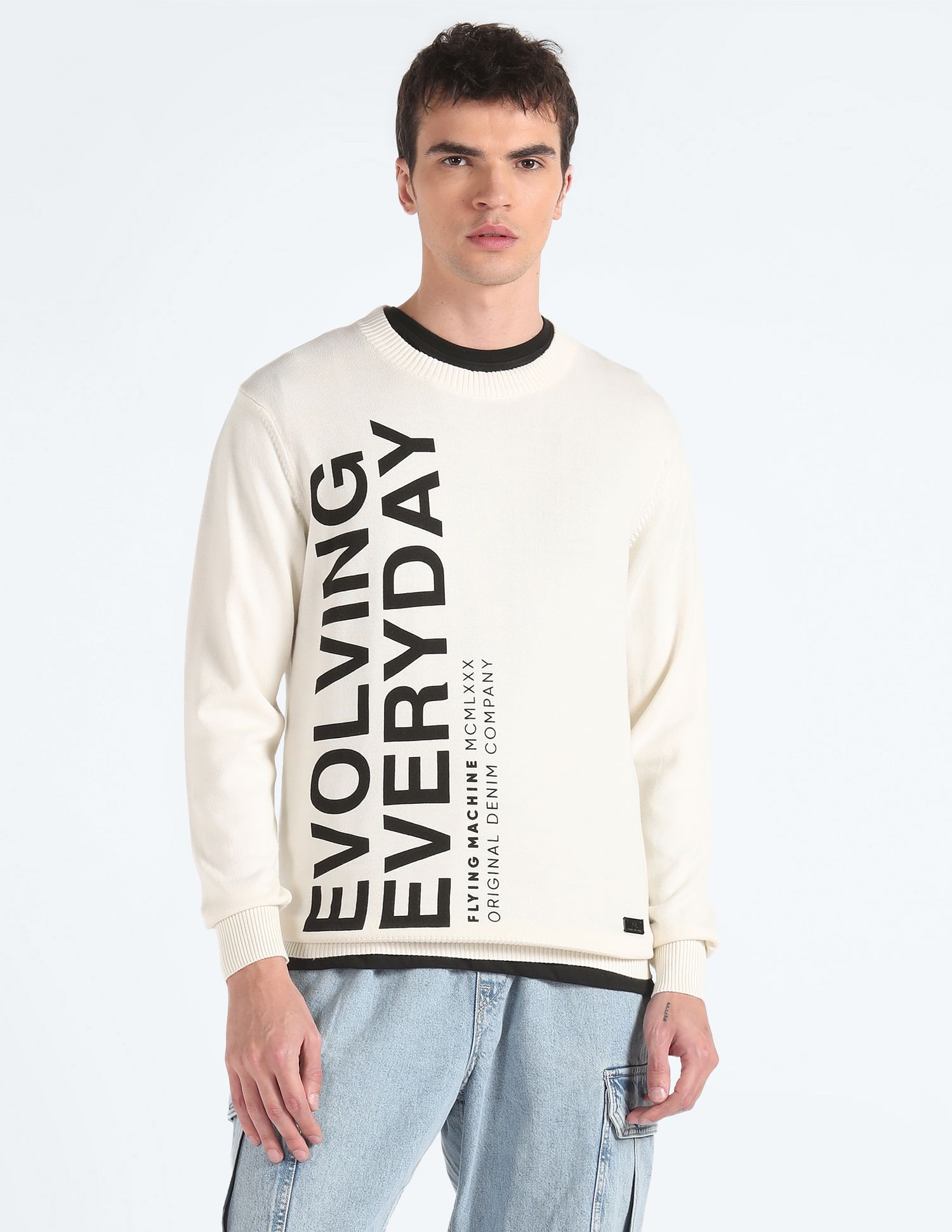 Flying on sale machine sweater