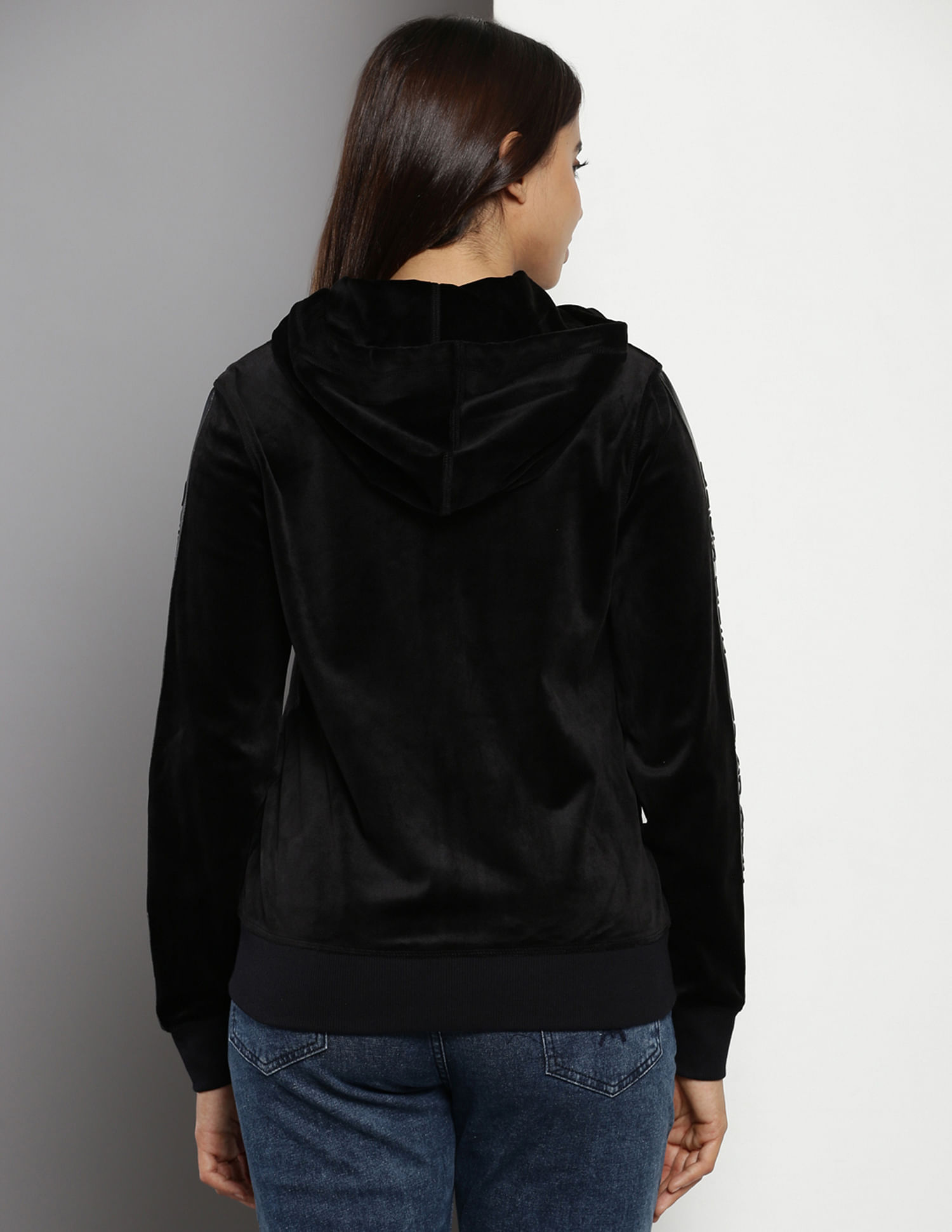 Calvin Klein Brand Tape Hooded Sweatshirt