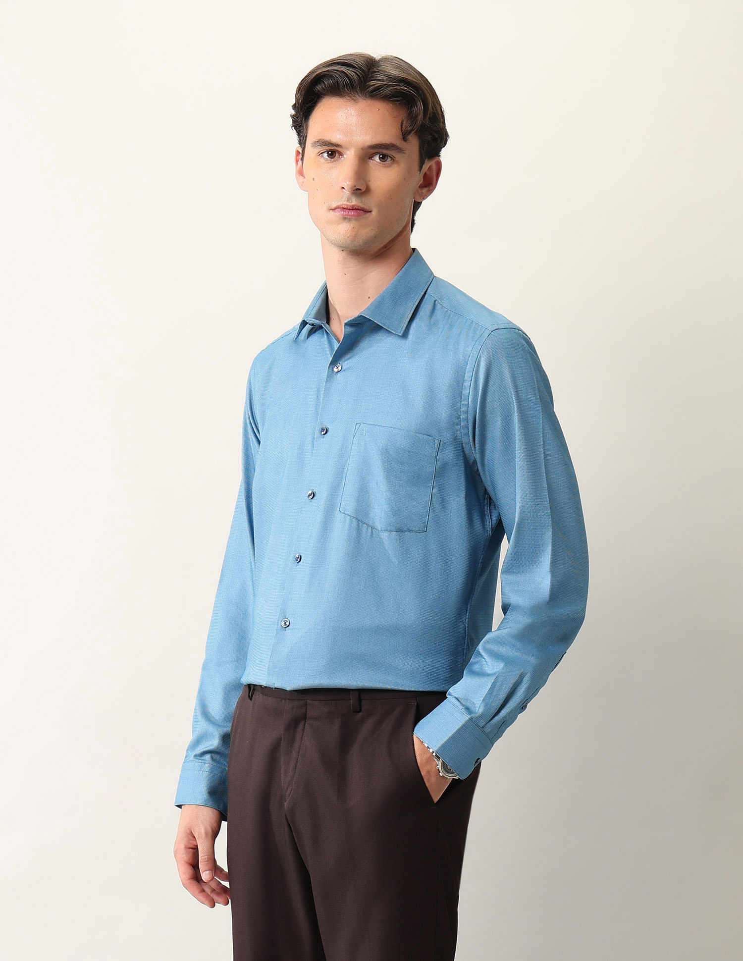 Arrow Liberty Classic Fit Pure Cotton Ceremonial Shirt