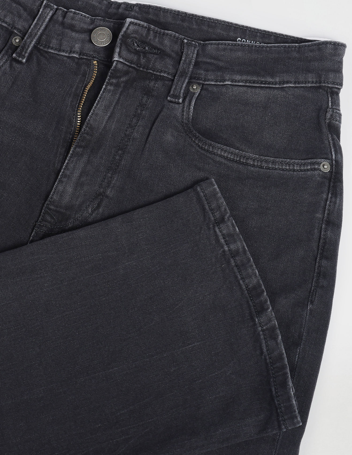 U.S. Polo Assn. Denim Co. Connor Bootcut Fit Black Jeans