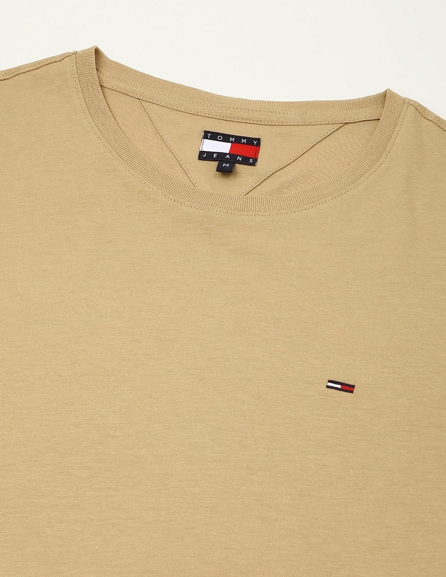Tommy Hilfiger Solid Slim-Fit Cotton T-Shirt