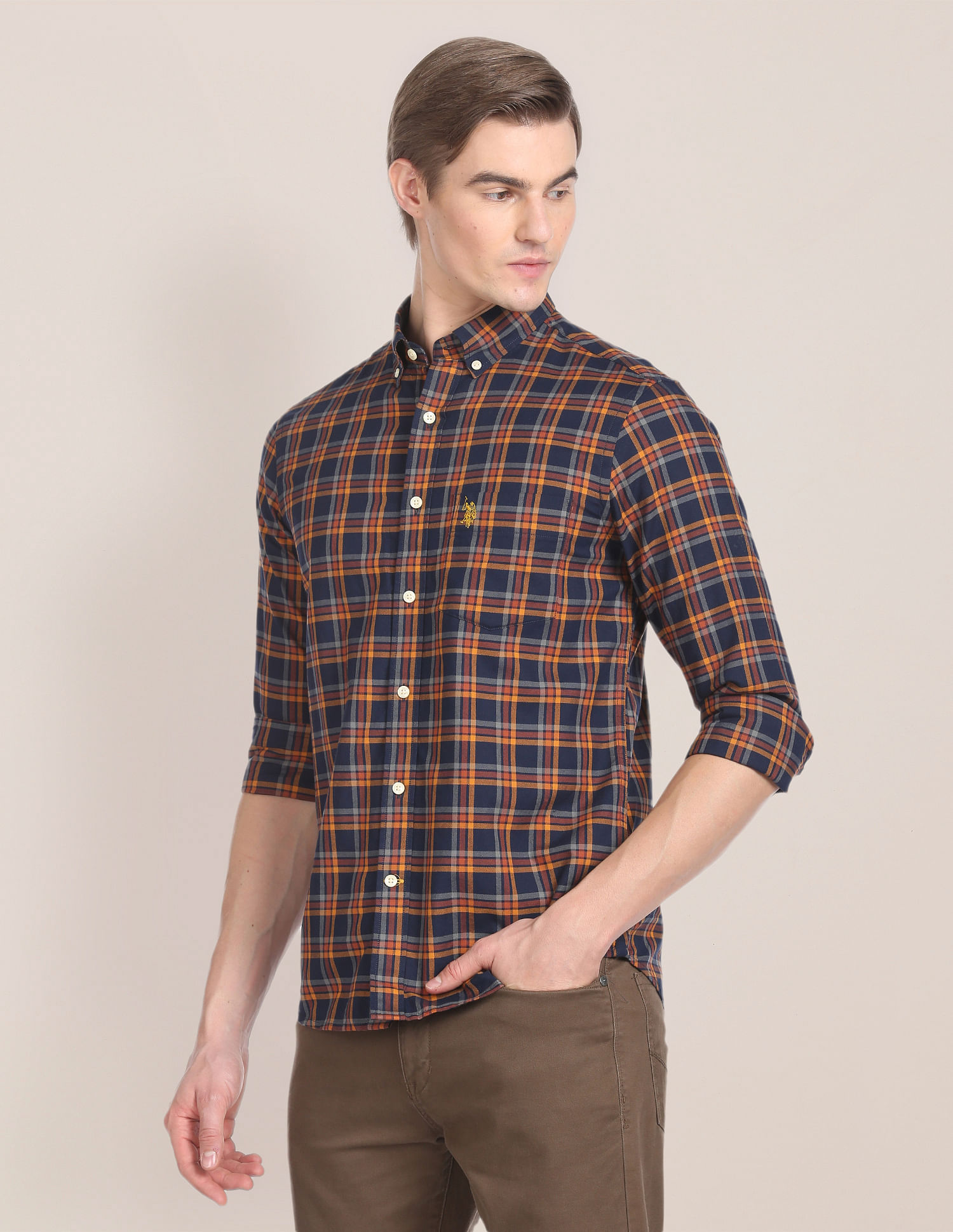 U.S. Polo Assn. Tartan Check Cotton Shirt