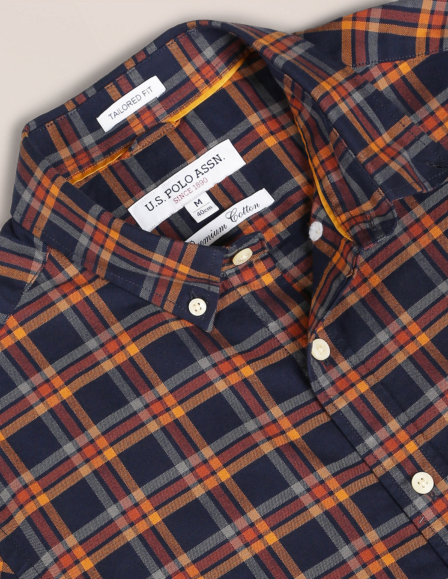 U.S. Polo Assn. Tartan Check Cotton Shirt