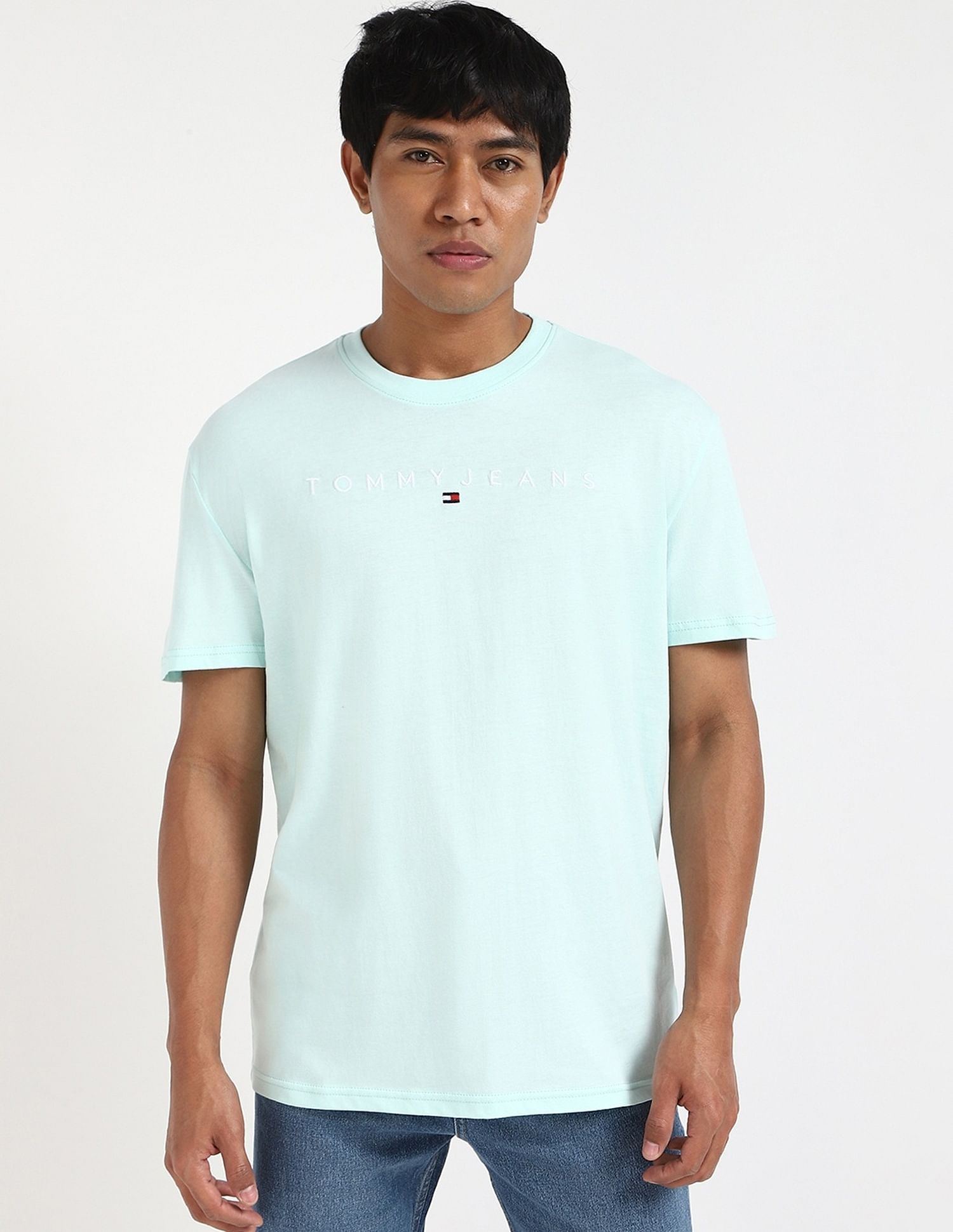 Tommy Hilfiger Embroidered Logo Regular-Fit Cotton T-Shirt