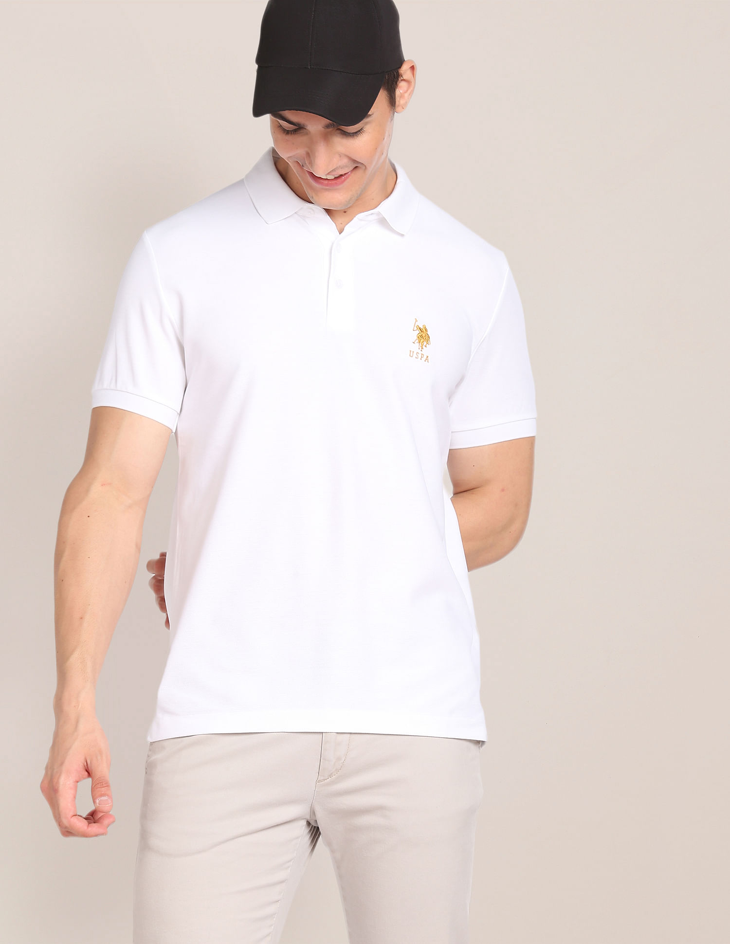 Buy U.S. Polo Assn. Cotton Luxury Polo Shirt - NNNOW.com