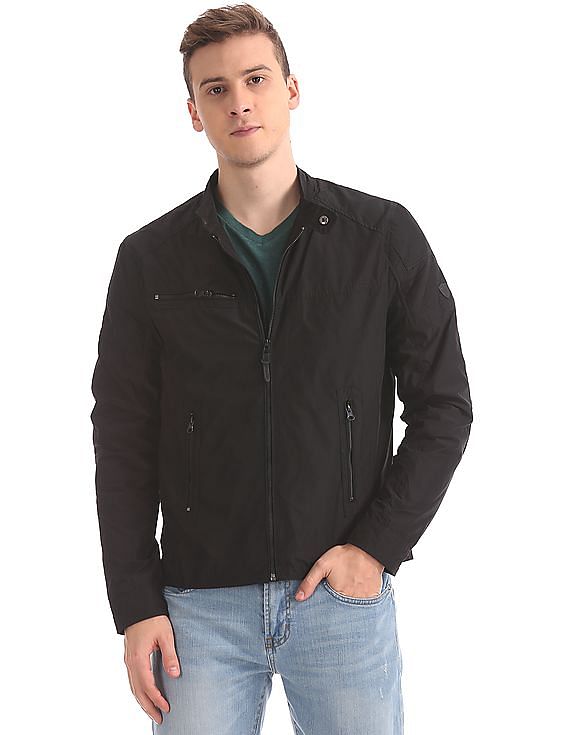 U.S. Polo Assn. Denim Co. Quilted Panel Solid Jacket